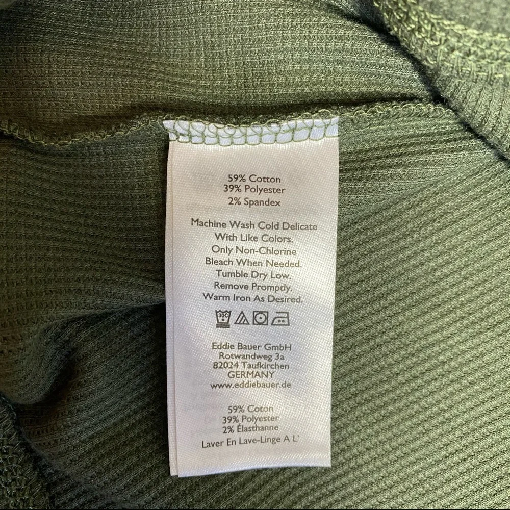 Eddie Bauer Women's Cowl Neck Shirt M Top EUC - Picture 10 of 12